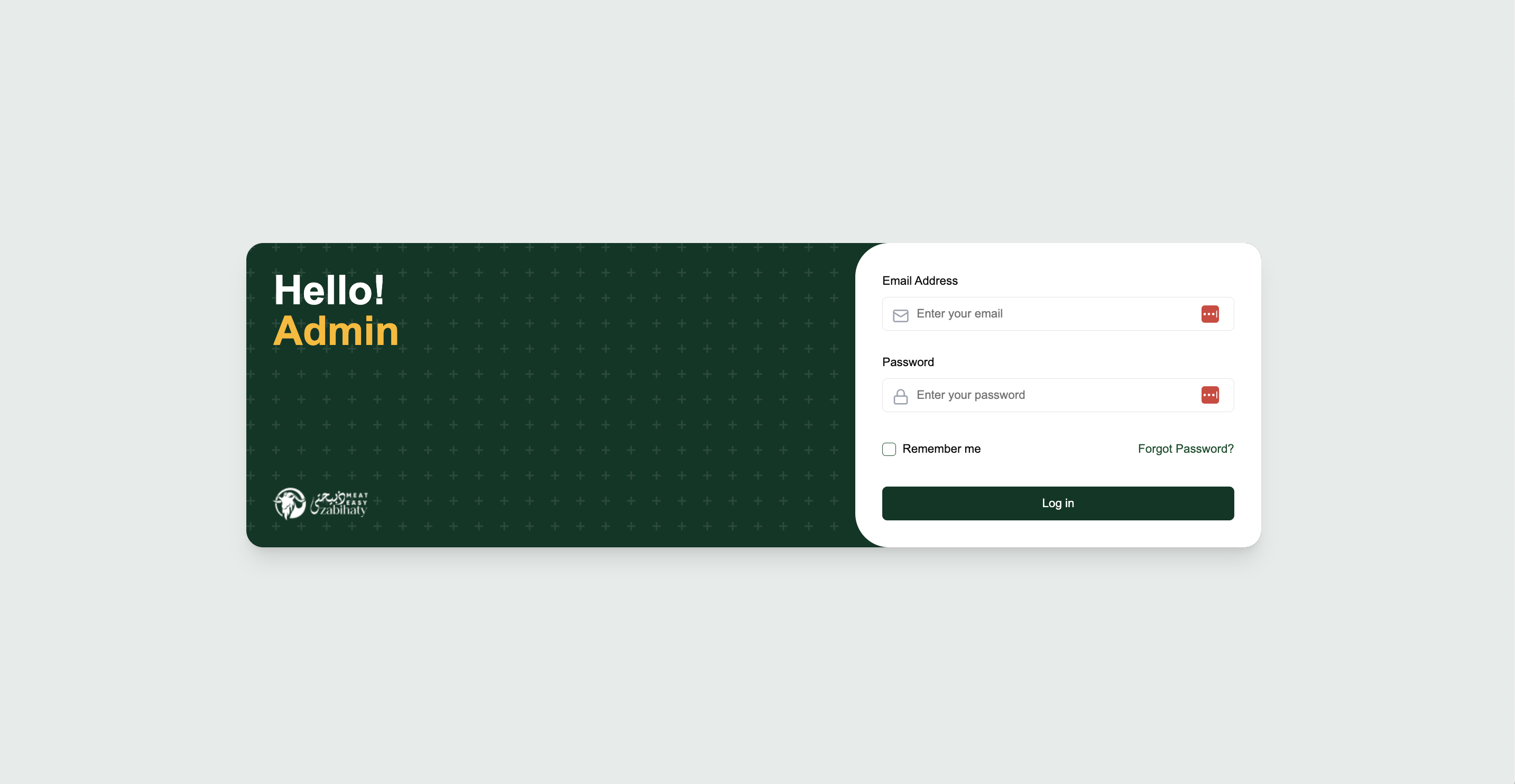 Zabihaty - Ecommerce (admin)